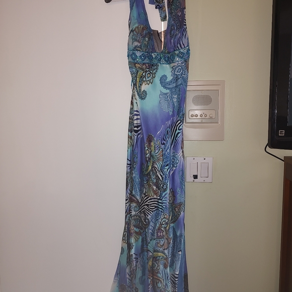 Maxi dress tri color - Picture 4 of 7